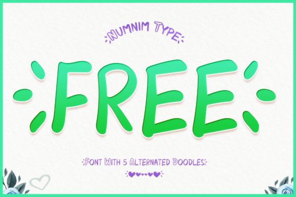 Discover Free: A Modern Display Font with Whimsical Charm