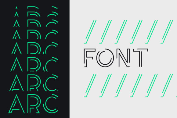 Exploring Arc: A Display Font with Unmistakable Character