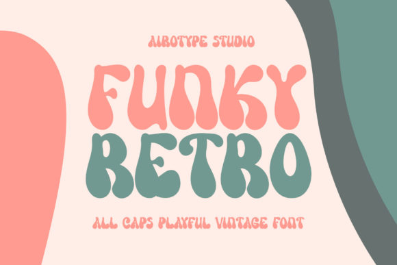 Funky Retro: A Bold Typeface for Modern Vintage Designs