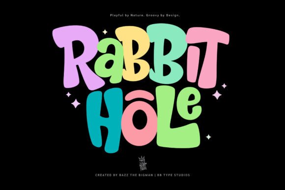 Rabbit Hole Font: A Journey into Playful Retro Typography