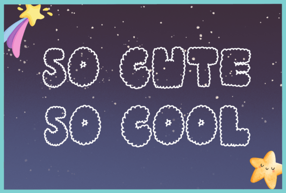 So Cute so Cool: The Display Font for Your Next Creative Project