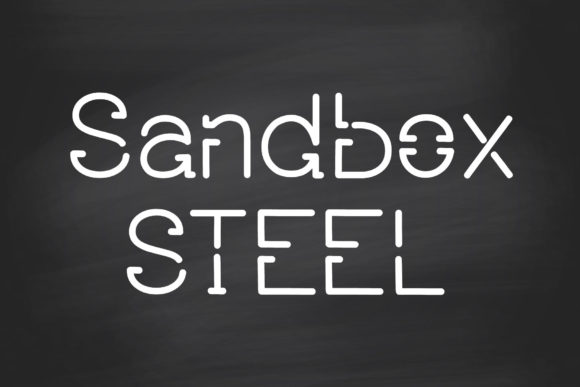 The Precision of Sandbox Steel: A Display Font for Modern Brands