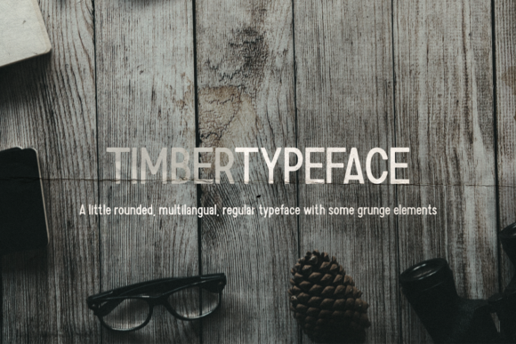 Timber: A Display Font That Sharpens Your Creative Vision